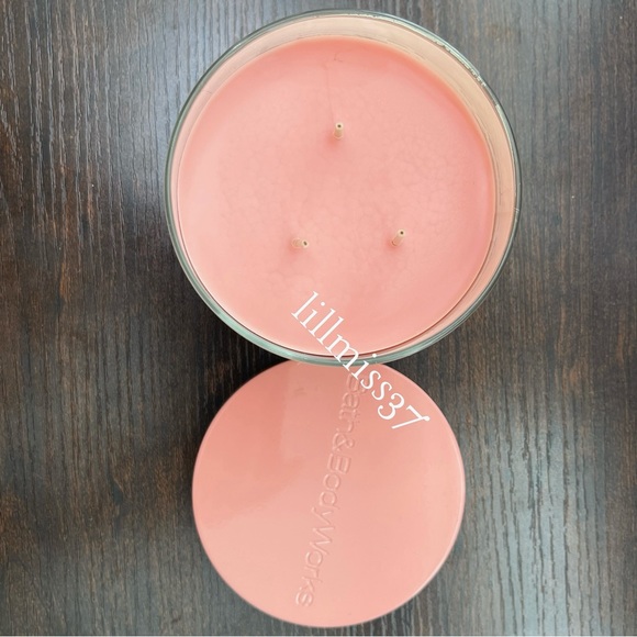 ISLAND DAYDREAM BRAND NEW BATH & BODY WORKS 3 WICK CANDLE GORGEOUS COLORED WAX - Picture 3 of 4